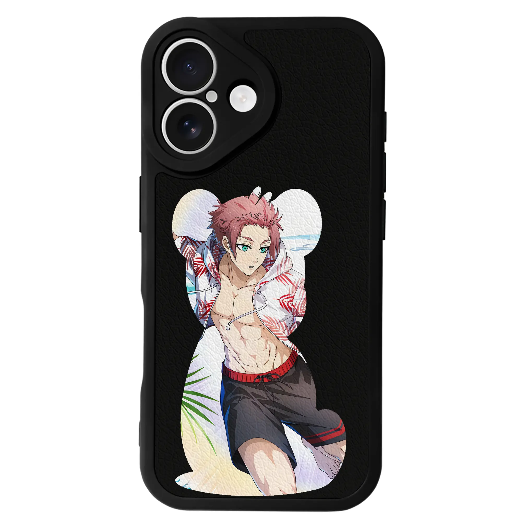 ブルーロック グッズ 糸師冴 - IPhone 16シリーズ対応 ・ シリコンスマホケース ・ レザー調 ・ 高精度フィット ・ 耐衝撃 ・ ワイヤレス充電対応 ・ 精密カット